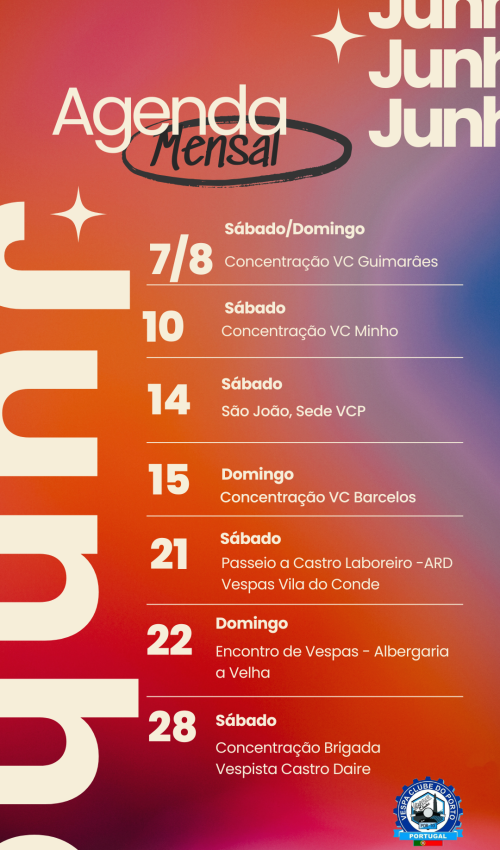 Agenda Junho
